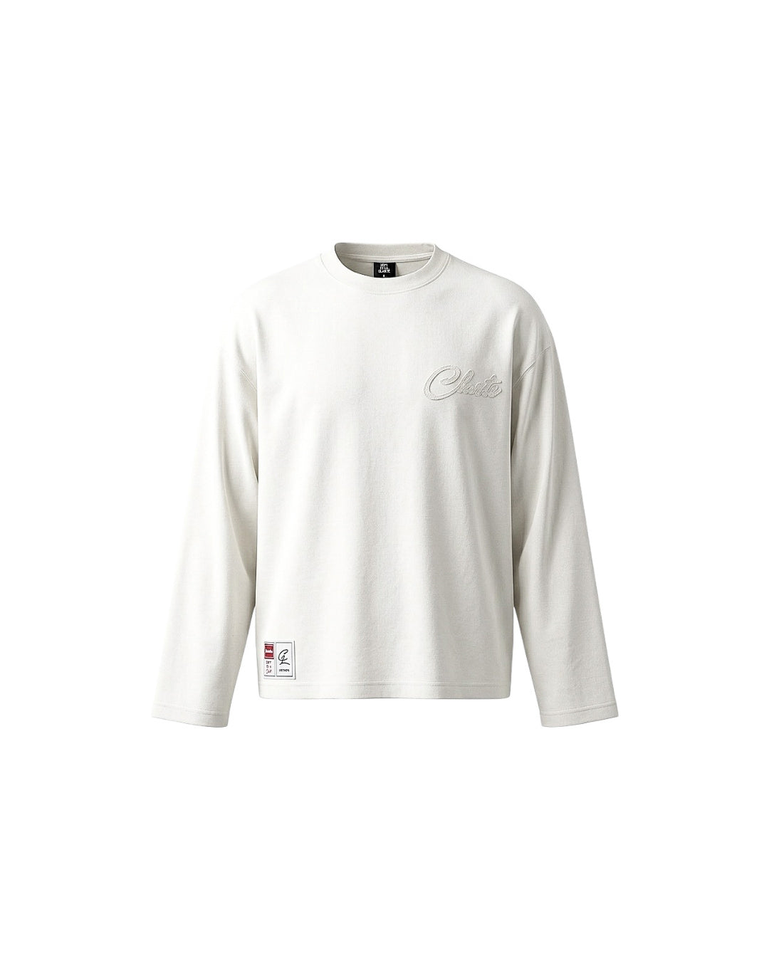 White BASICS long sleeve