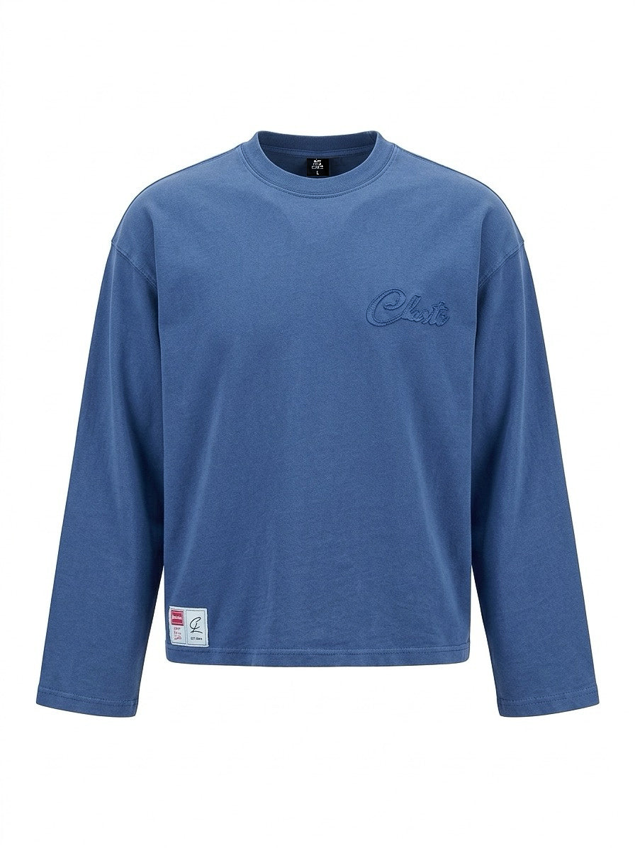 Navy BASICS long sleeve