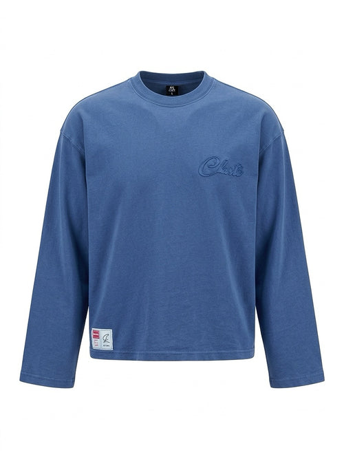 Navy BASICS long sleeve