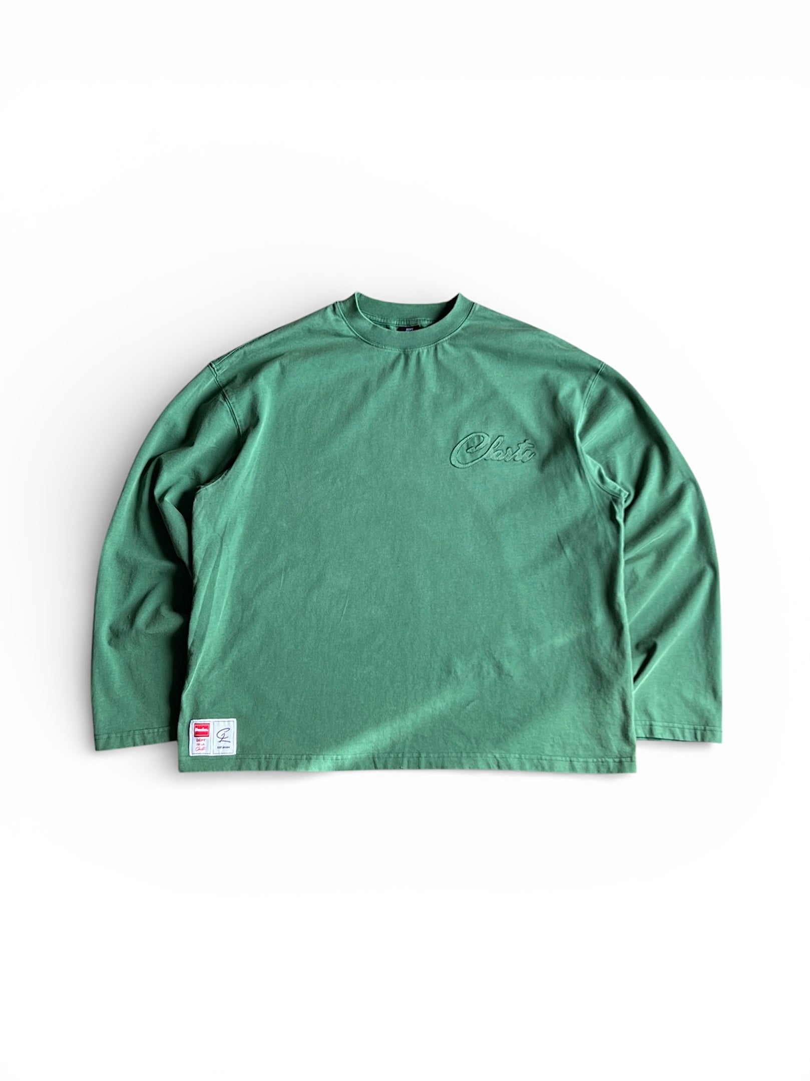 Green BASICS long sleeve