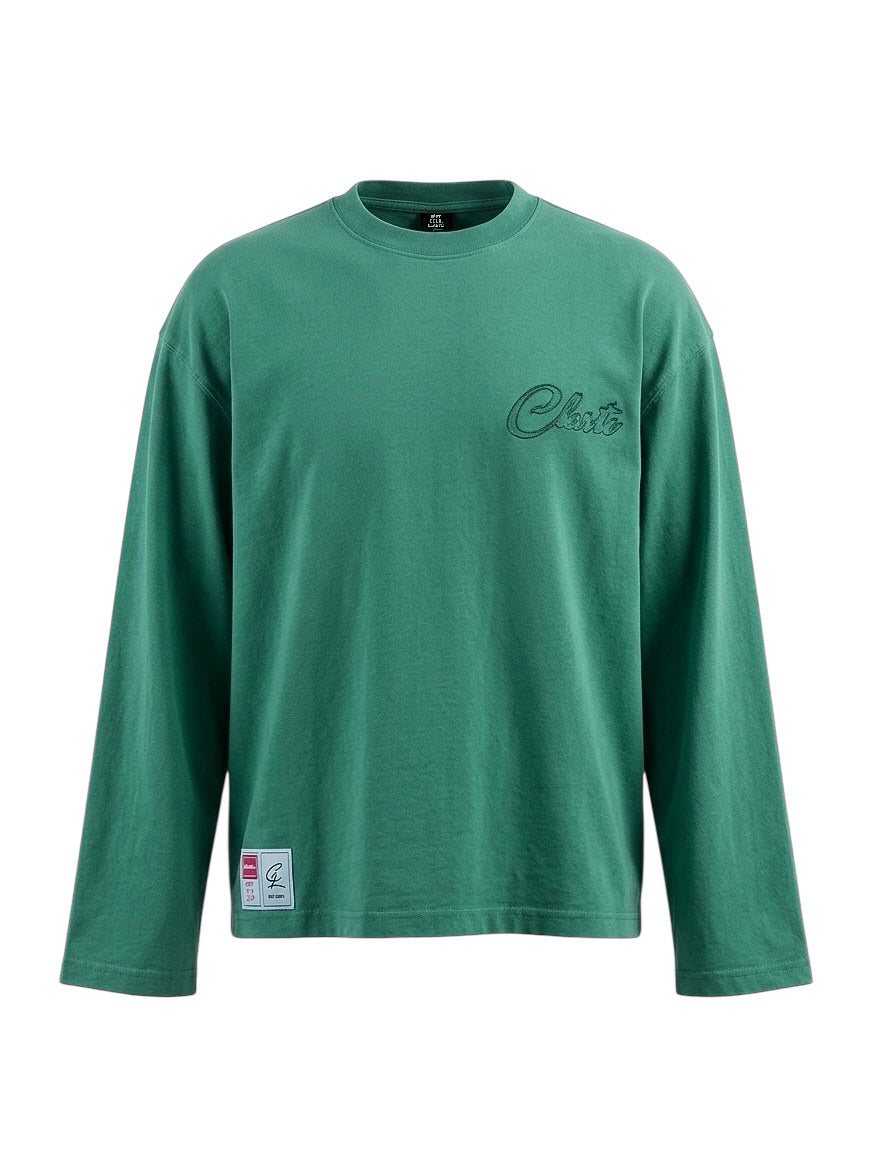 Green BASICS long sleeve