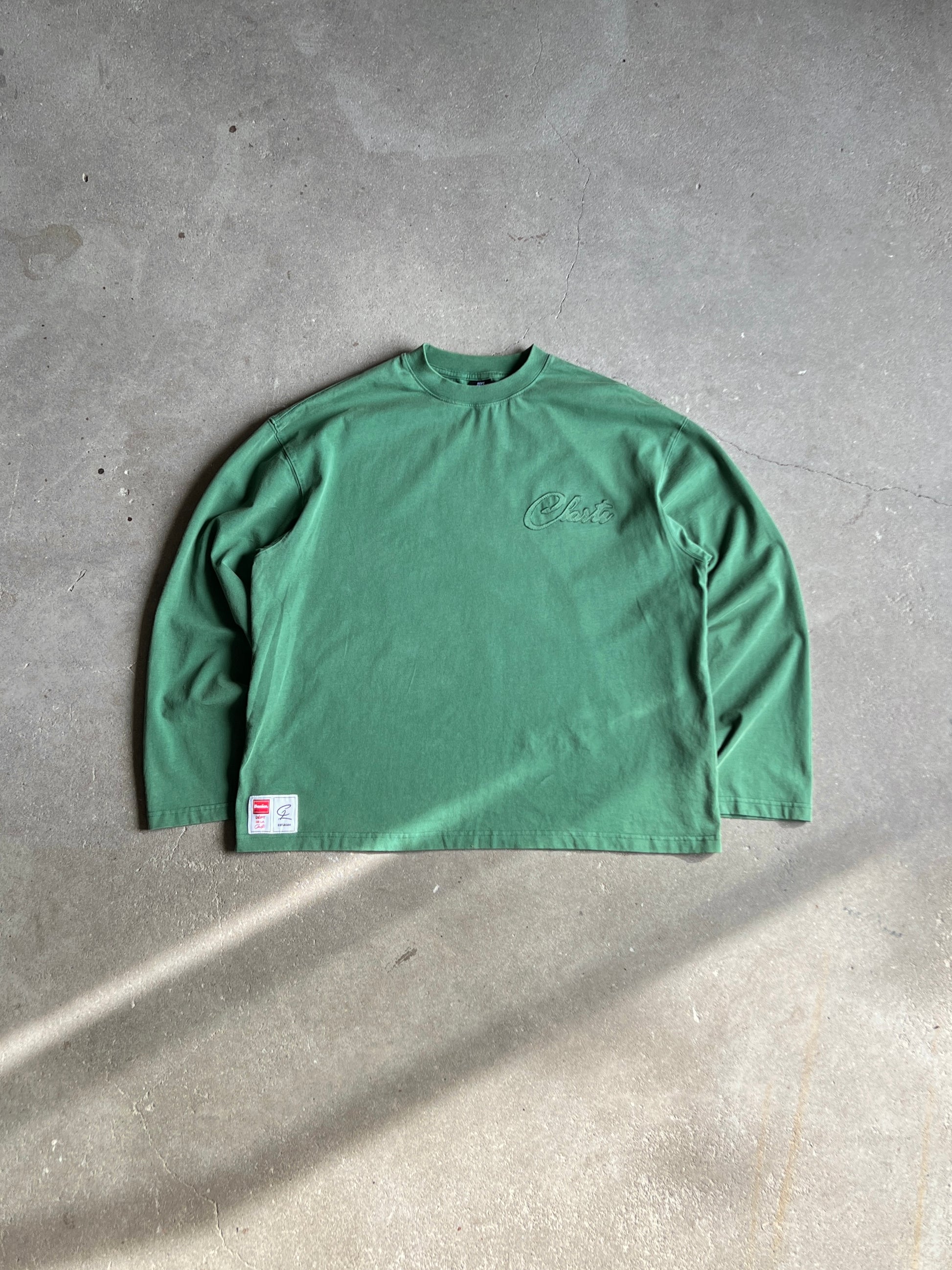 Green BASICS long sleeve