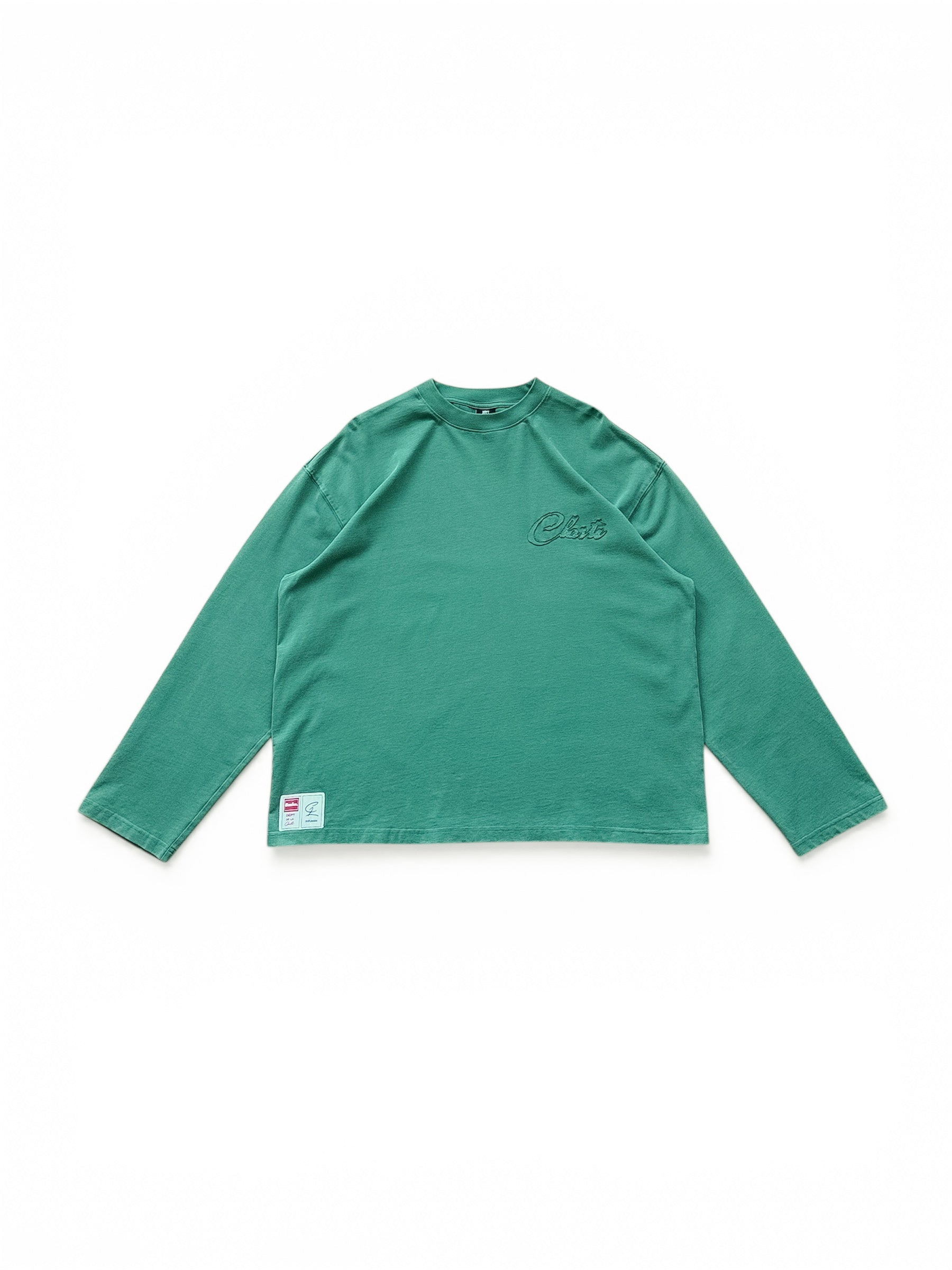 Green BASICS long sleeve