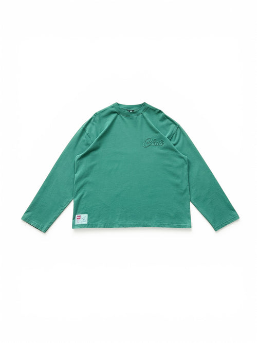 Green BASICS long sleeve