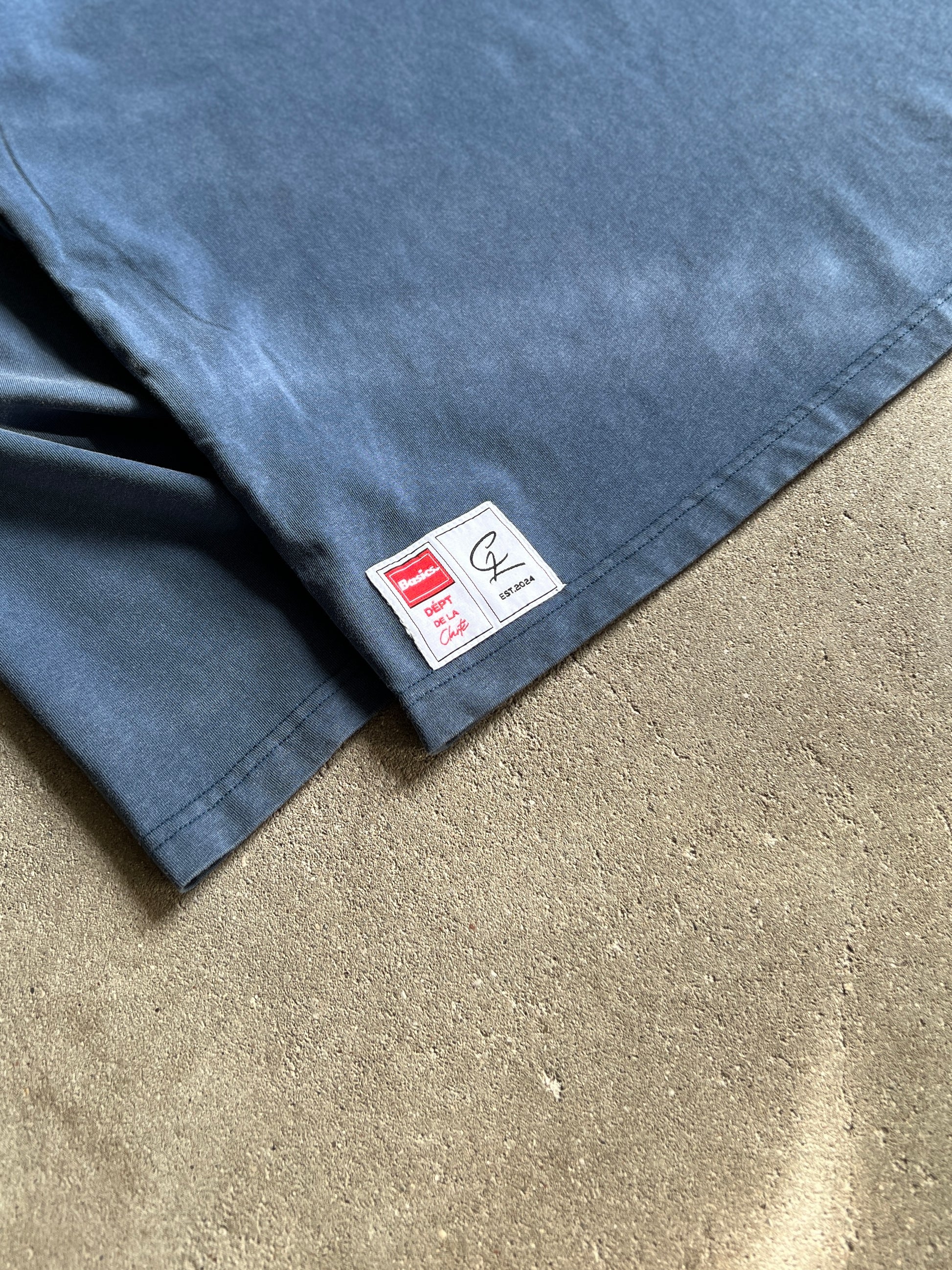 Navy BASICS long sleeve