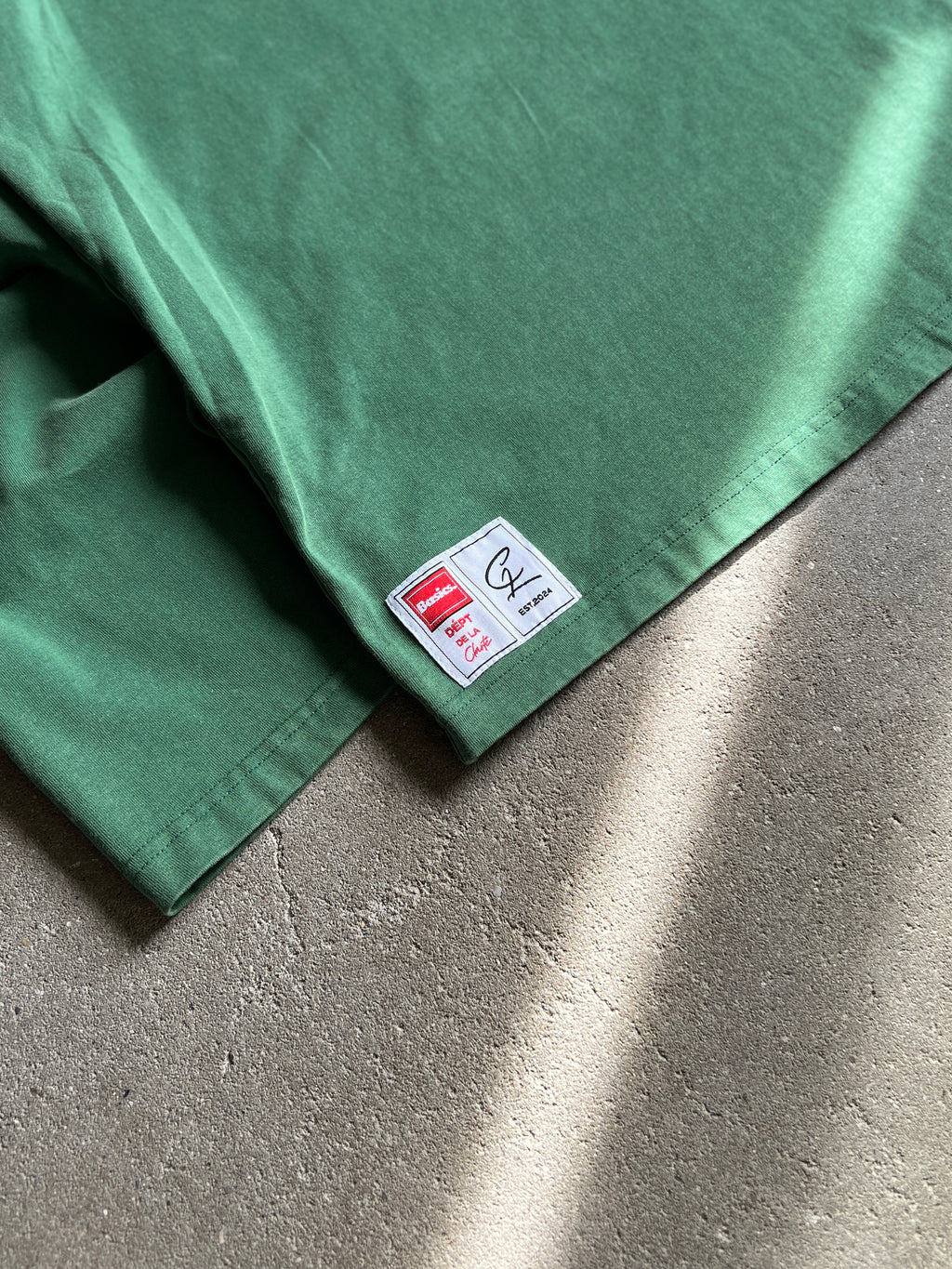 Green BASICS long sleeve
