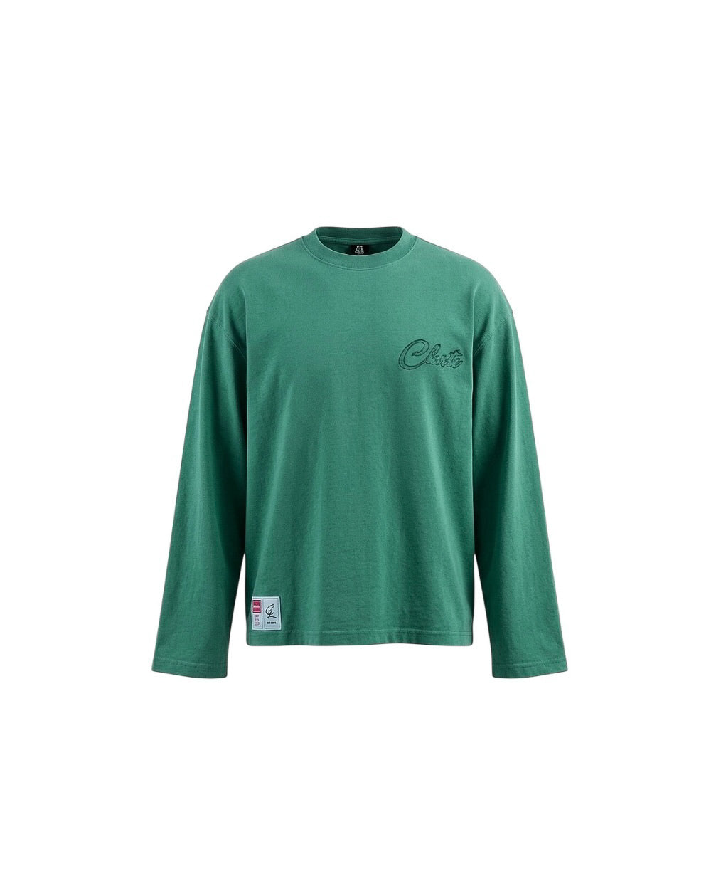 Green BASICS long sleeve