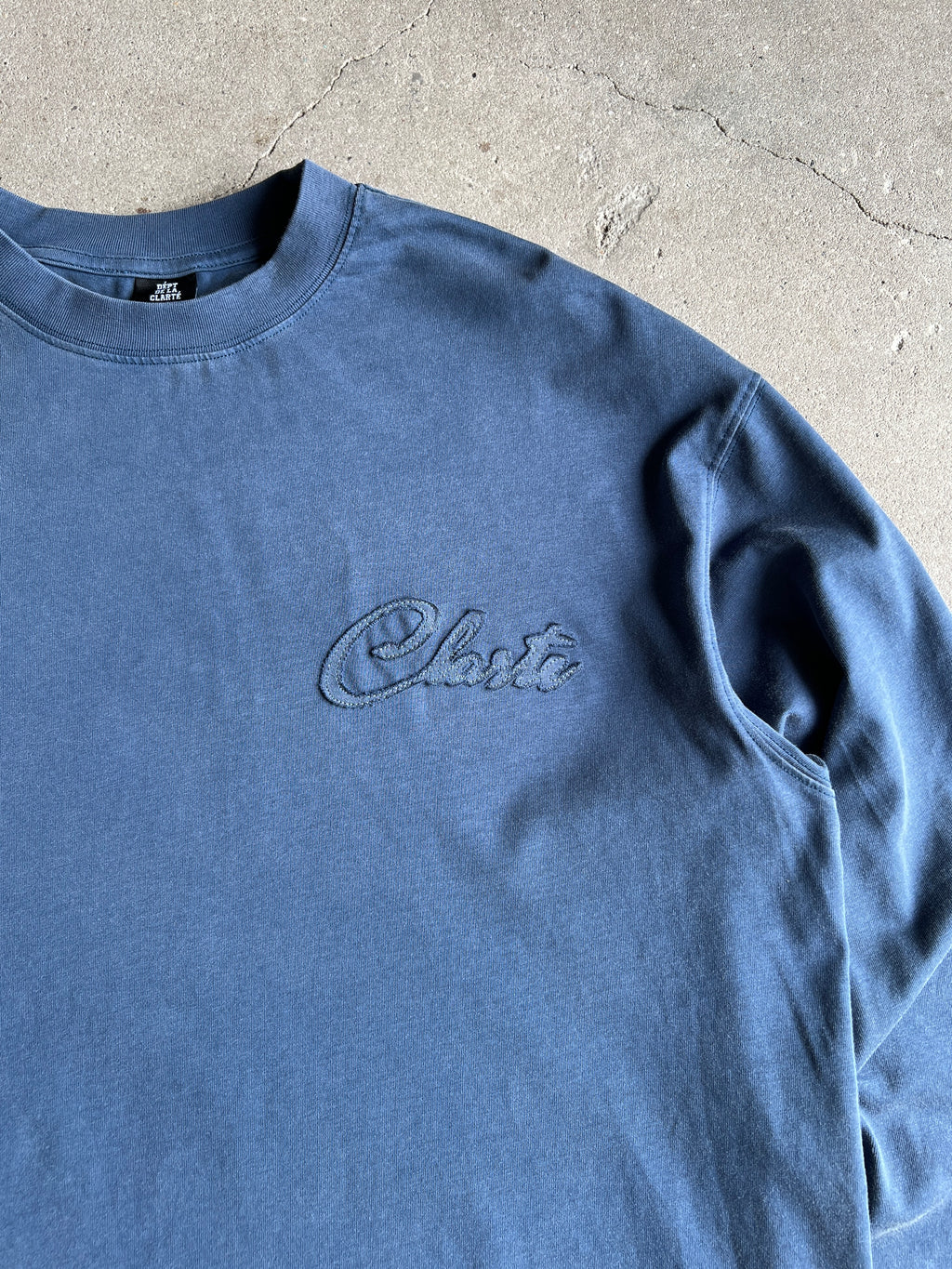 Navy BASICS long sleeve