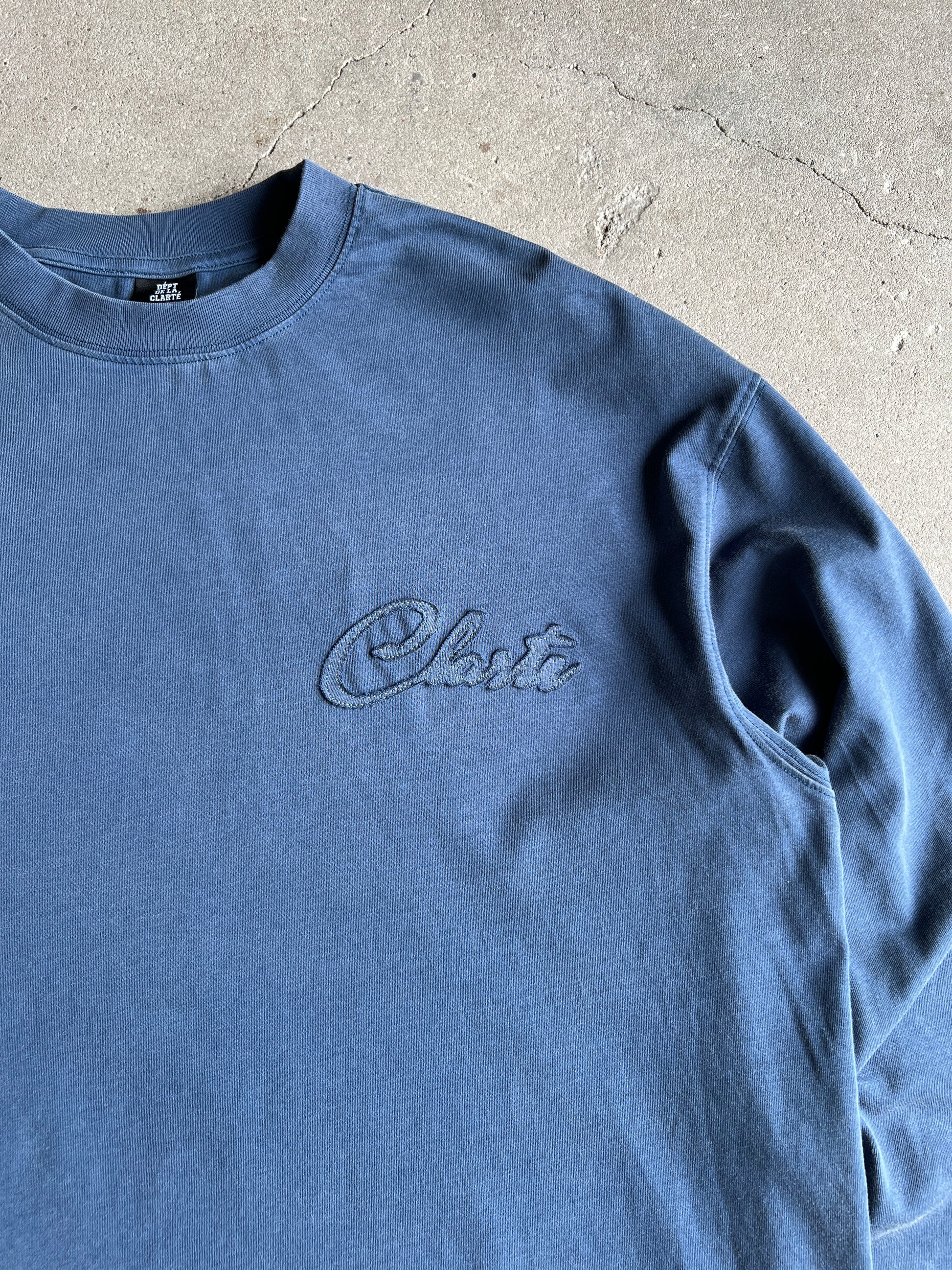 Navy BASICS long sleeve