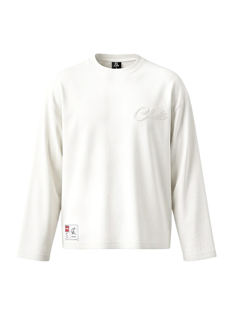 White BASICS long sleeve